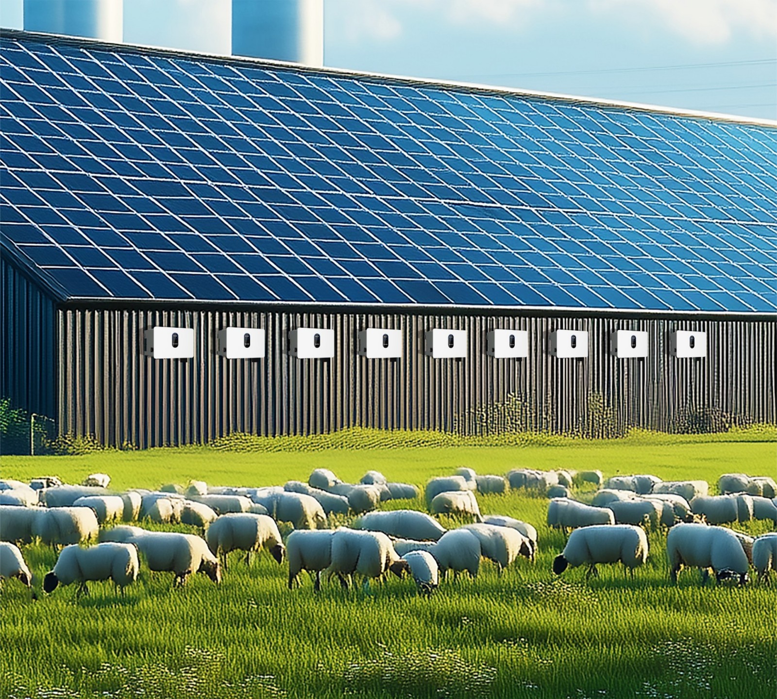 Lösung 8 Wechselrichter-Parallelbetrieb (unterstützt bis zu 30 Einheiten)