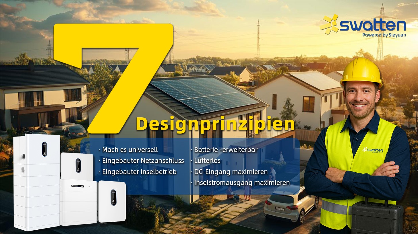 Swatten, präsentiert von Sieyuan: 7 zentrale Designprinzipien der Energieversorgung, basierend auf netztechnischer Expertise